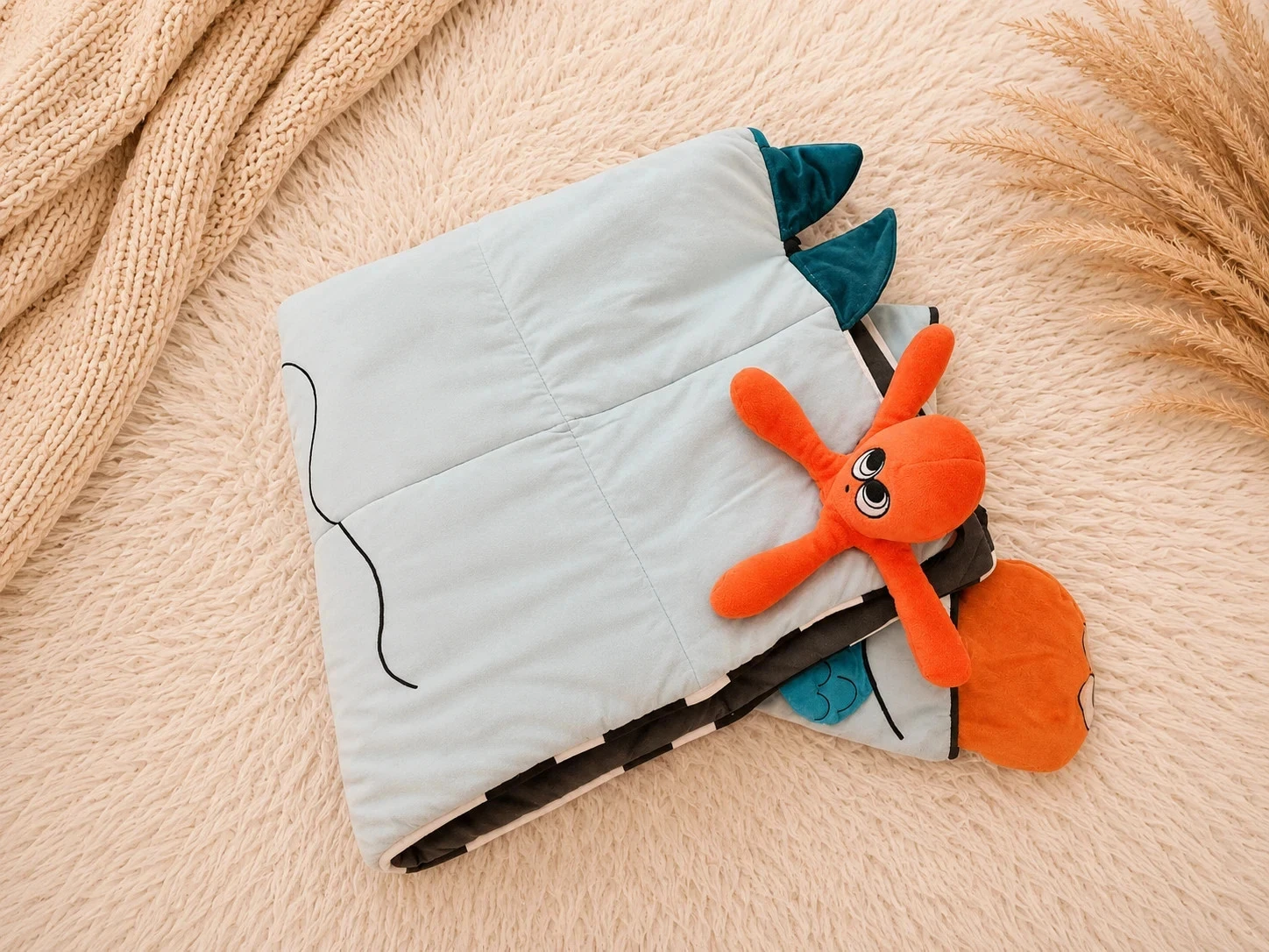 Tapis d’éveil bébé avec animaux et activités sonores